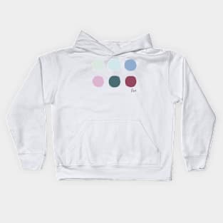 Color Palette 15 Kids Hoodie